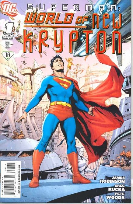 Cover Art for SUPERMAN THE WORLD OF NEW KRYPTON