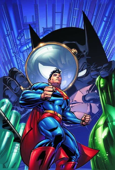 Cover Art for SUPERMAN BATMAN