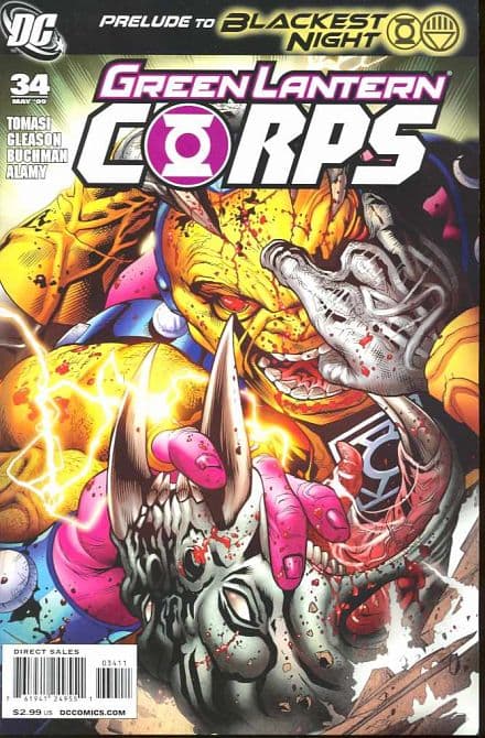 Cover Art for GREEN LANTERN CORPS ( 2006-2011 )