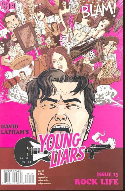 Cover Art for YOUNG LIARS