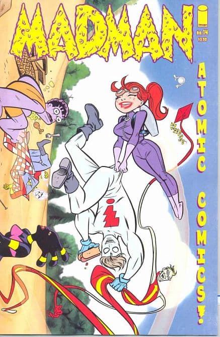 Cover Art für MADMAN ATOMIC COMICS
