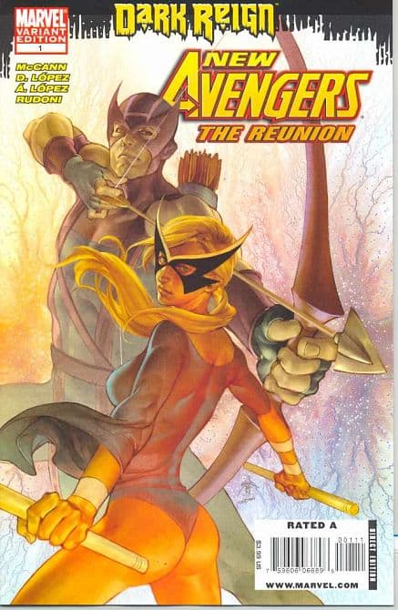 Cover Art for NEW AVENGERS REUNION