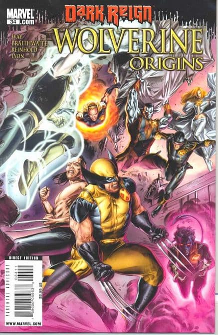 Cover Art for WOLVERINE ORIGINS ( 2006-2010 )