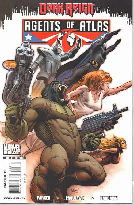 Cover von AGENTS OF ATLAS ( 2009-2010 ) #2
