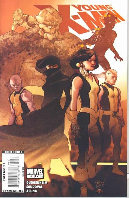 Cover Art for YOUNG X-MEN
