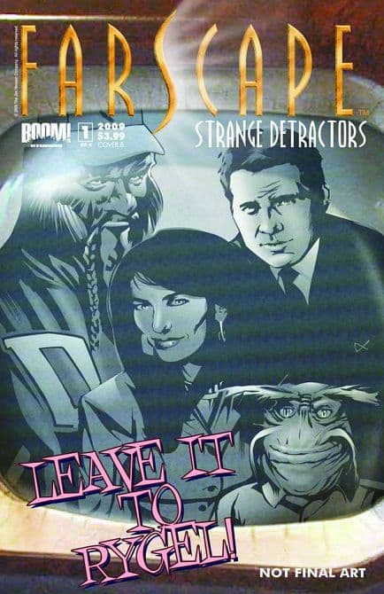 Cover Art for FARSCAPE STRANGE DETRACTORS