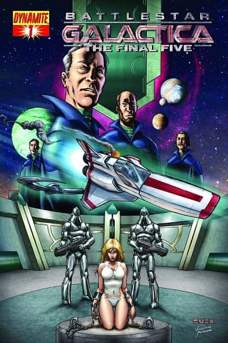 Cover Art for BATTLESTAR GALACTICA FINAL FIVE