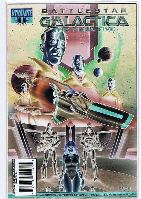 Cover Art for BATTLESTAR GALACTICA FINAL FIVE