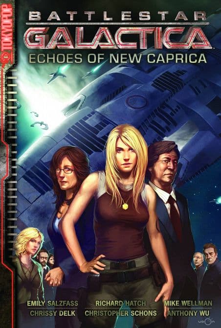 Cover Art for BATTLESTAR GALACTICA GN ECHOES NEW CAPRICA