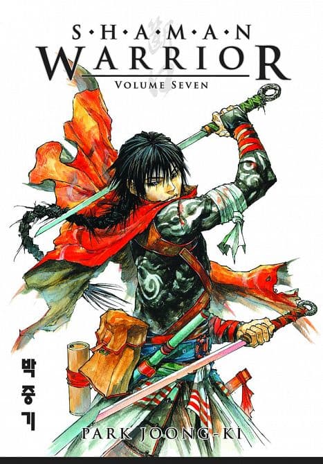 Cover Art for SHAMAN WARRIOR TP VOL 07