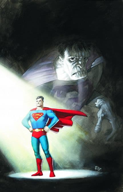 Cover Art for SUPERMAN ESCAPE FROM BIZZARO WORLD TP