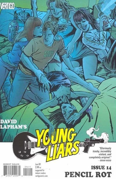 Cover Art for YOUNG LIARS