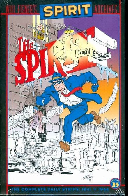 Cover Art for WILL EISNERS SPIRIT ARCHIVES HC VOL 25