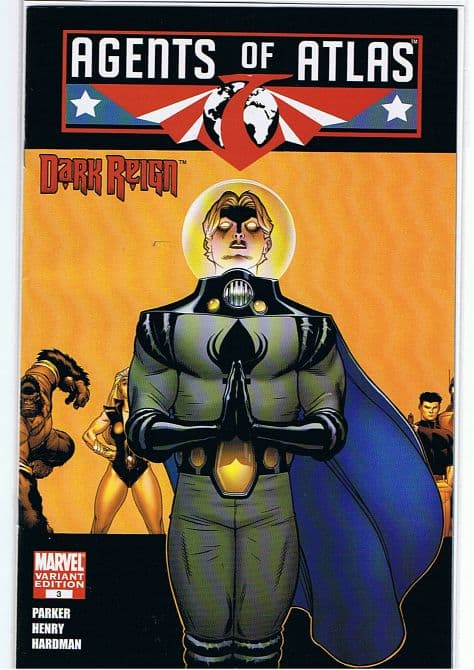 Cover Art for AGENTS OF ATLAS ( 2009-2010 )