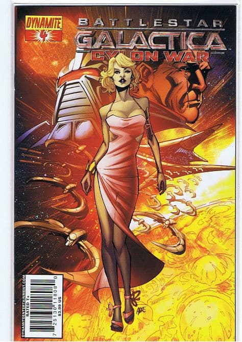 Cover Art for BATTLESTAR GALACTICA CYLON WAR