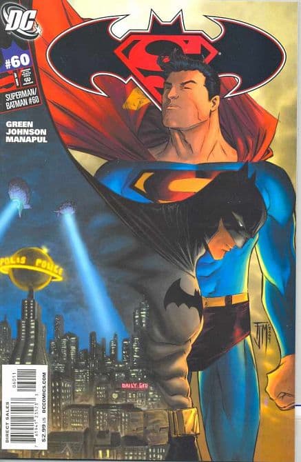Cover Art for SUPERMAN BATMAN