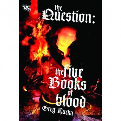 Cover Art for QUESTION THE FIVE BOOKS OF BLOOD TP