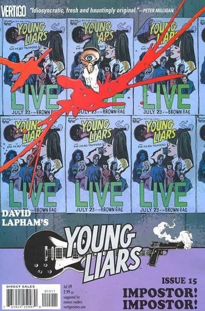 Cover Art for YOUNG LIARS