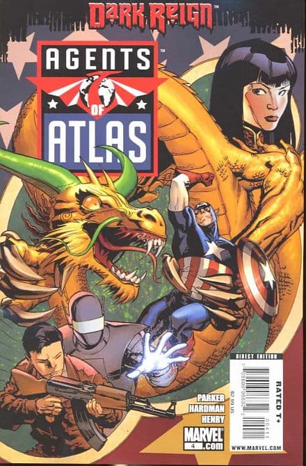 Cover Art for AGENTS OF ATLAS ( 2009-2010 )