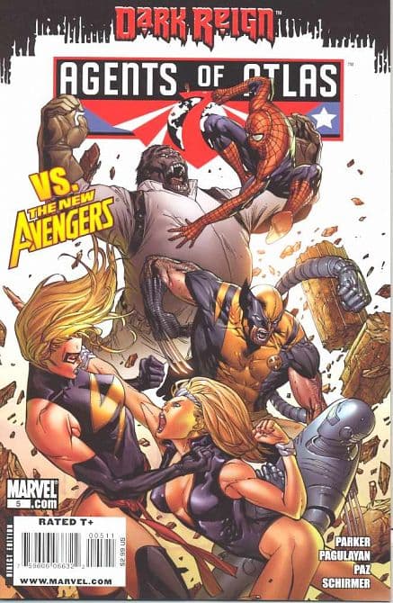 Cover Art for AGENTS OF ATLAS ( 2009-2010 )