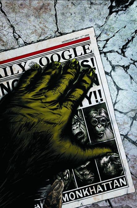 Cover Art for MARVEL APES GRUNT LINE SPECIAL