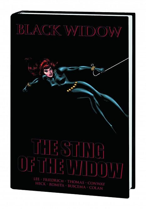 Cover Art for BLACK WIDOW STING OF THE WIDOW PREM HC