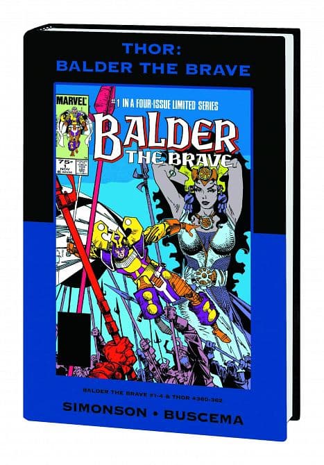 Cover Art for THOR BALDER BRAVE PREM HC
