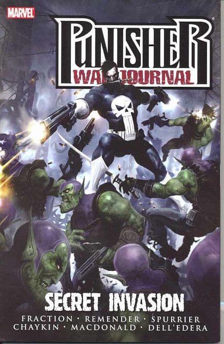 Cover Art for PUNISHER WAR JOURNAL TP VOL 05 SECRET INVASION DM ED
