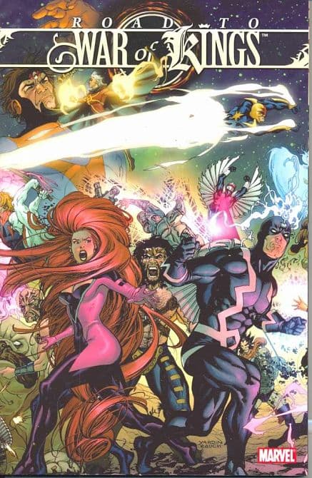 Cover Art for WAR OF KINGS ROAD TO WAR OF KINGS TP