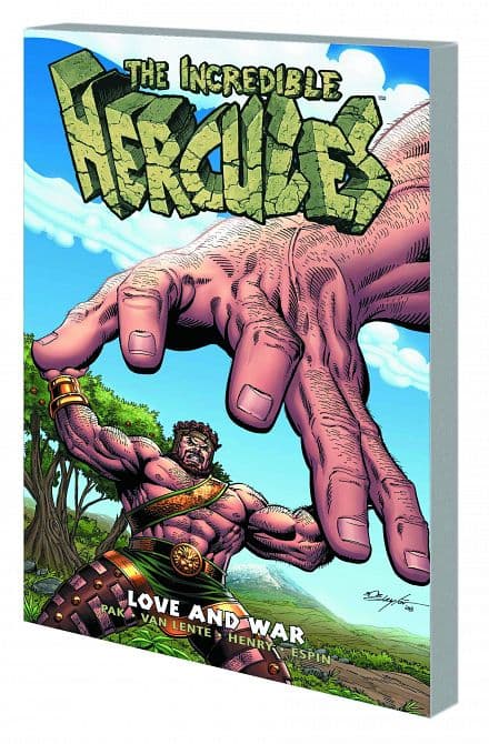 Cover Art for INCREDIBLE HERCULES TP LOVE AND WAR