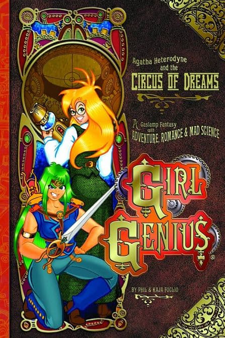 Cover Art for GIRL GENIUS TP VOL 04