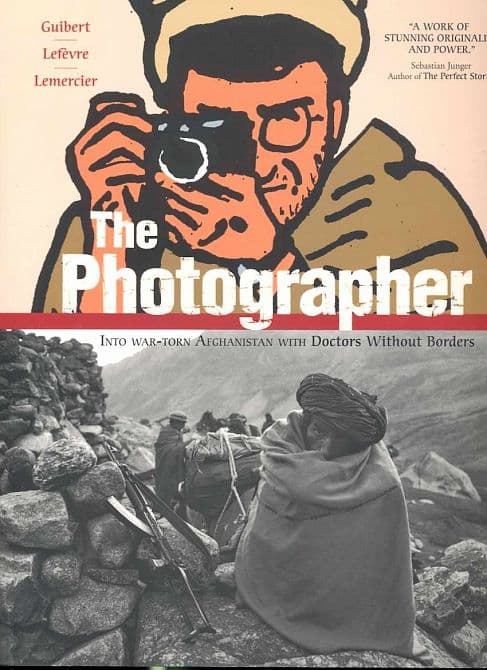Cover Art for PHOTOGRAPHER GN INTO WAR TORN AFGHANISTAN