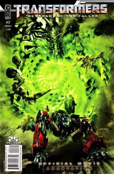Cover Art for TRANSFORMERS REVENGE OF THE FALLEN MOVIE ADAPTION ( 2009 )