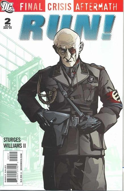 Cover Art for FINAL CRISIS AFTERMATH RUN