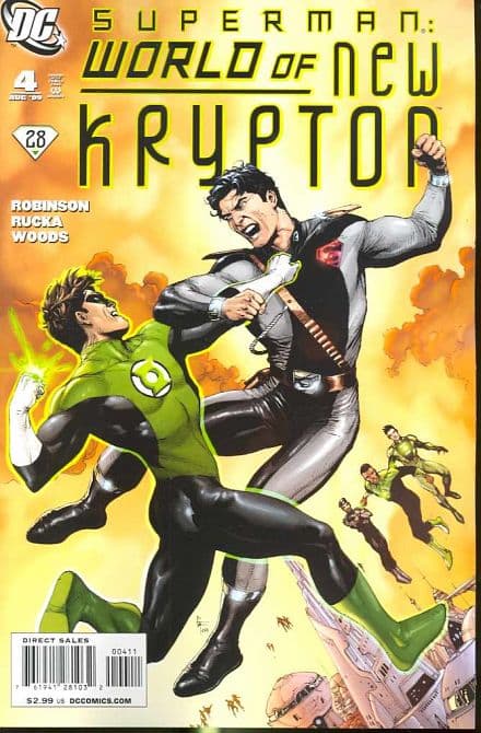 Cover Art for SUPERMAN THE WORLD OF NEW KRYPTON