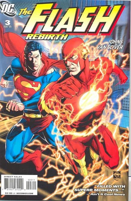 Cover Art for FLASH REBIRTH ( 2009-2010 )