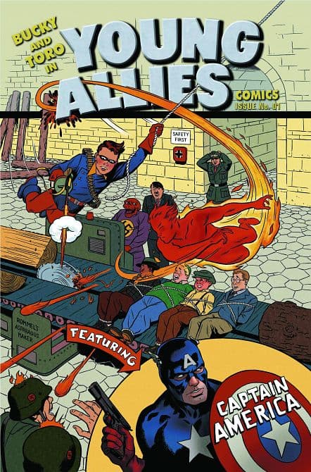 Cover Art for YOUNG ALLIES COMICS