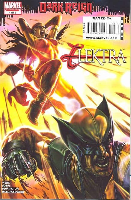 Cover Art for DARK REIGN ELEKTRA