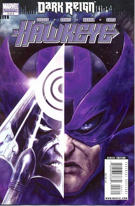 Cover Art for DARK REIGN HAWKEYE