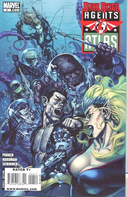 Cover Art for AGENTS OF ATLAS ( 2009-2010 )