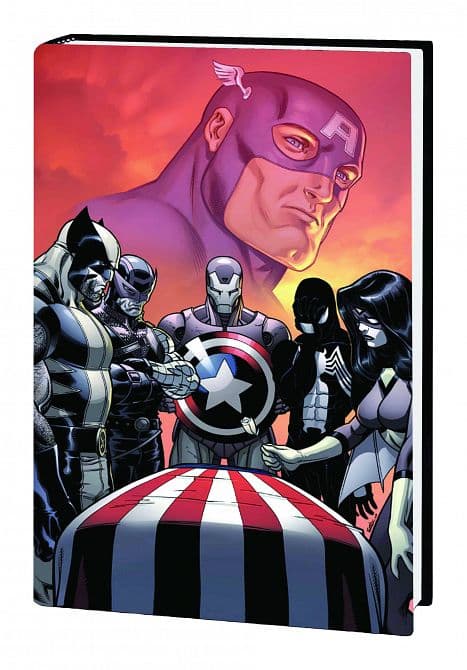 Cover Art for FALLEN SON DEATH OF CAPTAIN AMERICA HC
