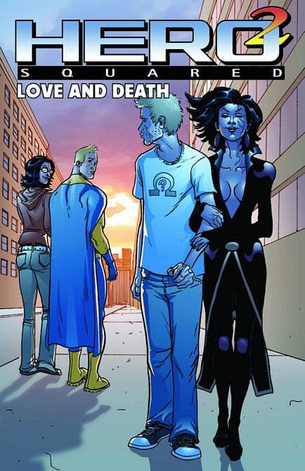 Cover Art for HERO SQUARED TP VOL 03 LOVE & DEATH