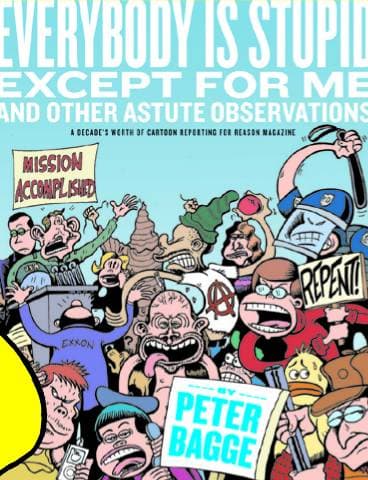 Cover Art for EVERYBODY IS STUPID EXCEPT ME & OTHER ASTUTE OBSERVATIONS GN