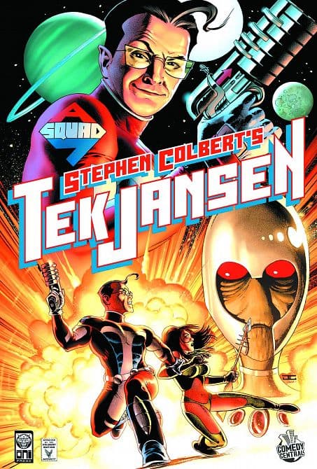 Cover Art for STEPHEN COLBERTS TEK JANSEN HC