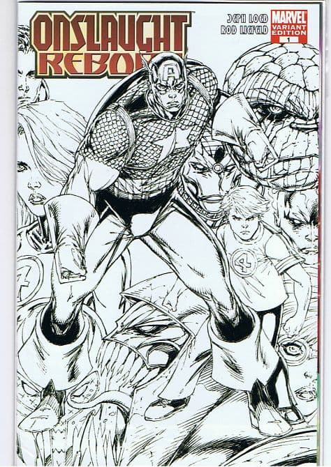 Cover Art for ONSLAUGHT REBORN