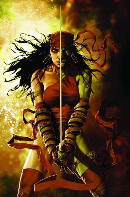 Cover Art for DARK REIGN ELEKTRA