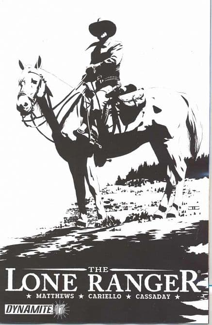 Cover Art for LONE RANGER