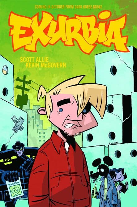 Cover Art for EXURBIA TP