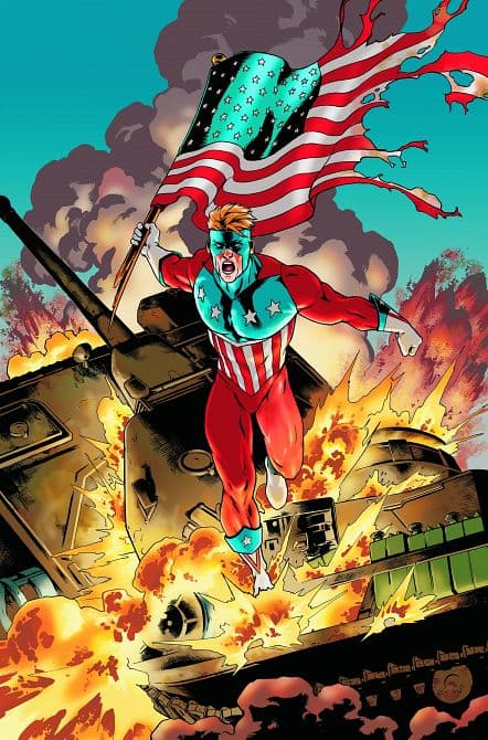 Cover Art for RED CIRCLE THE SHIELD