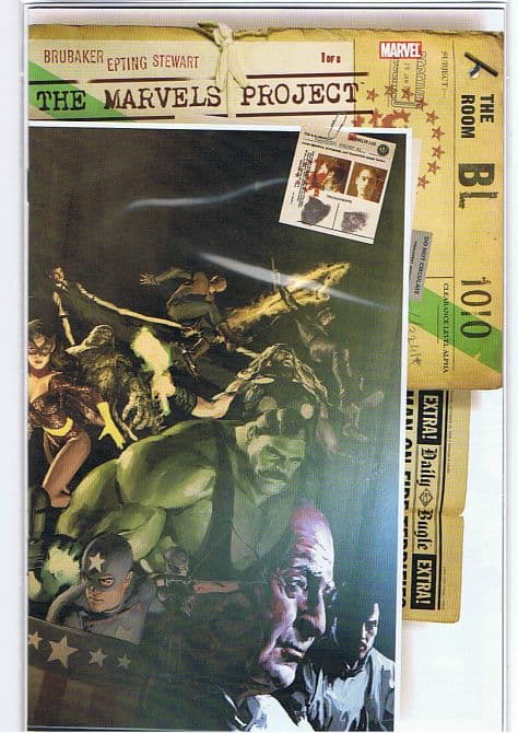 Cover Art for MARVELS PROJECT
